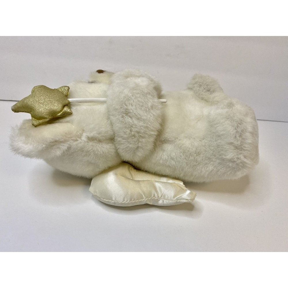 Applause Teddy Bear Angel Wings 1987 9" Plush Stuffed Animal Holiday - Picture 5 of 12